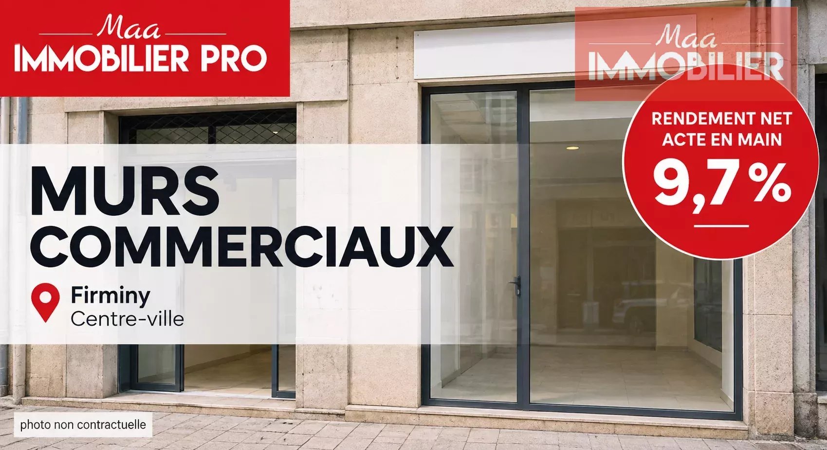 VENTE - Fonds De Commerce - Firminy (42700) - 142500 €