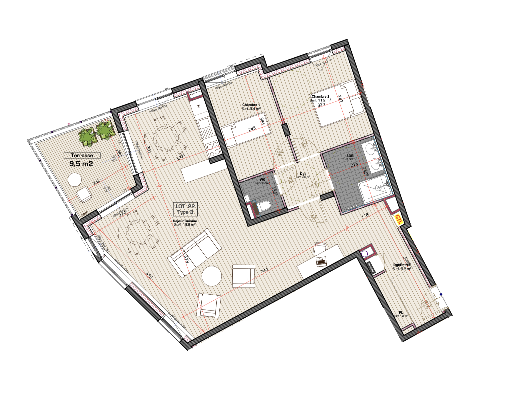 VENTE - Appartement - Saint-Étienne (42000) - 225000 €