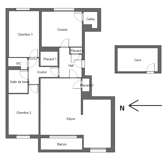 VENTE - Appartement - Villeurbanne (69100) - 259000 €