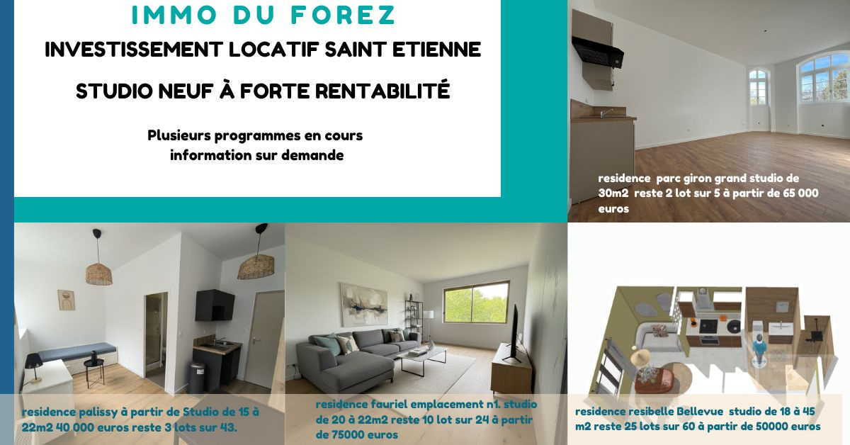 VENTE - Appartement - Saint-Étienne (42100) - 60000 €
