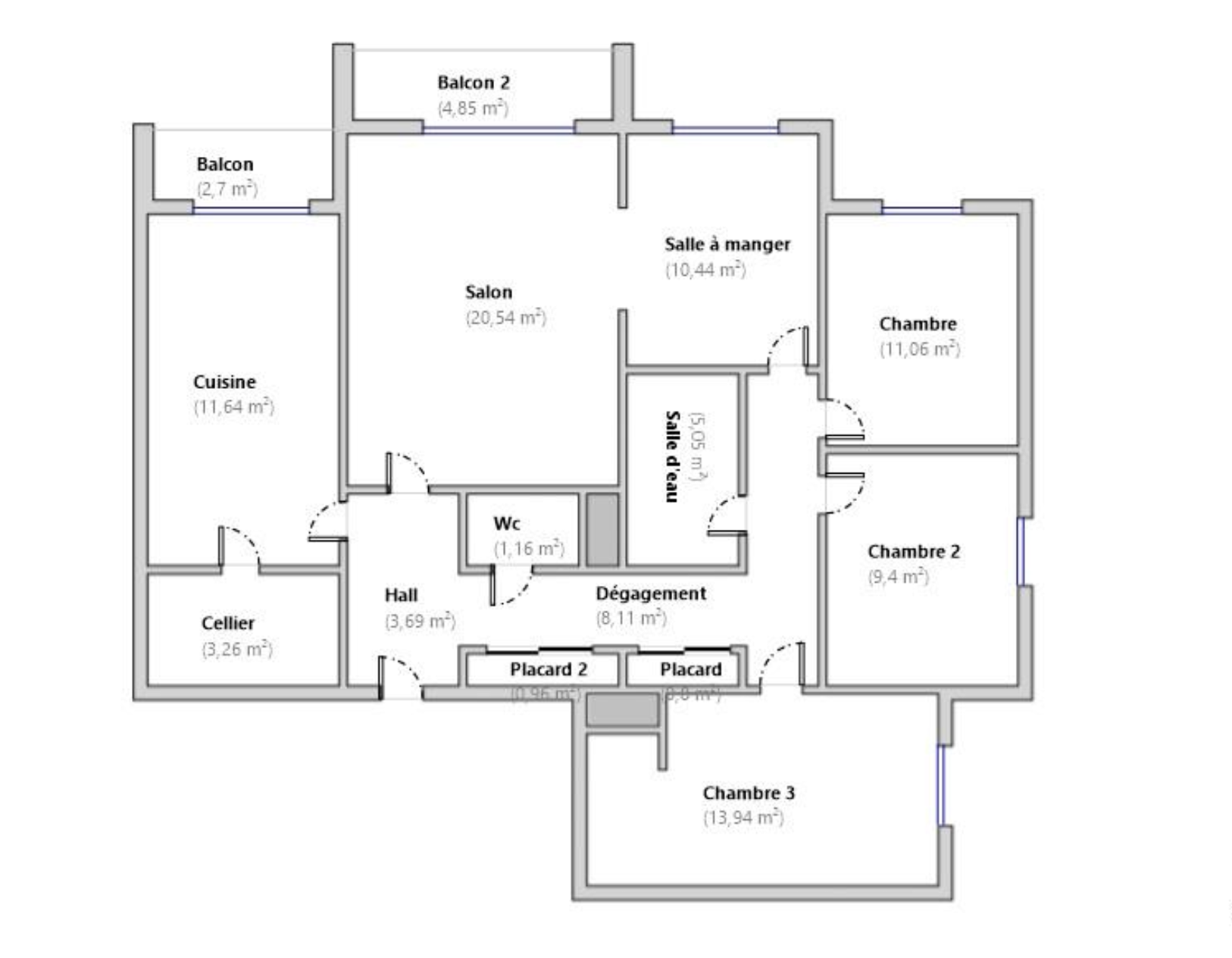 VENTE - Appartement - Saint-Étienne (42000) - 129000 €