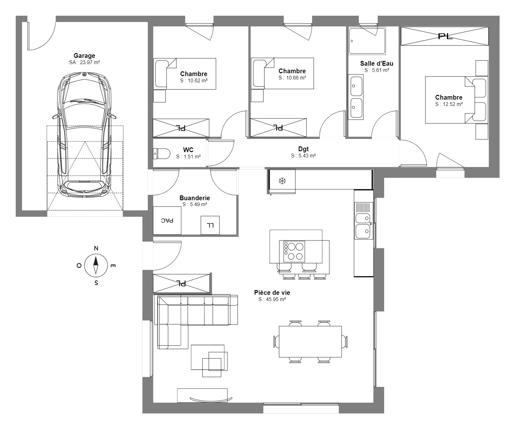 VENTE - Terrain - Savigneux (42600) - 148900 €