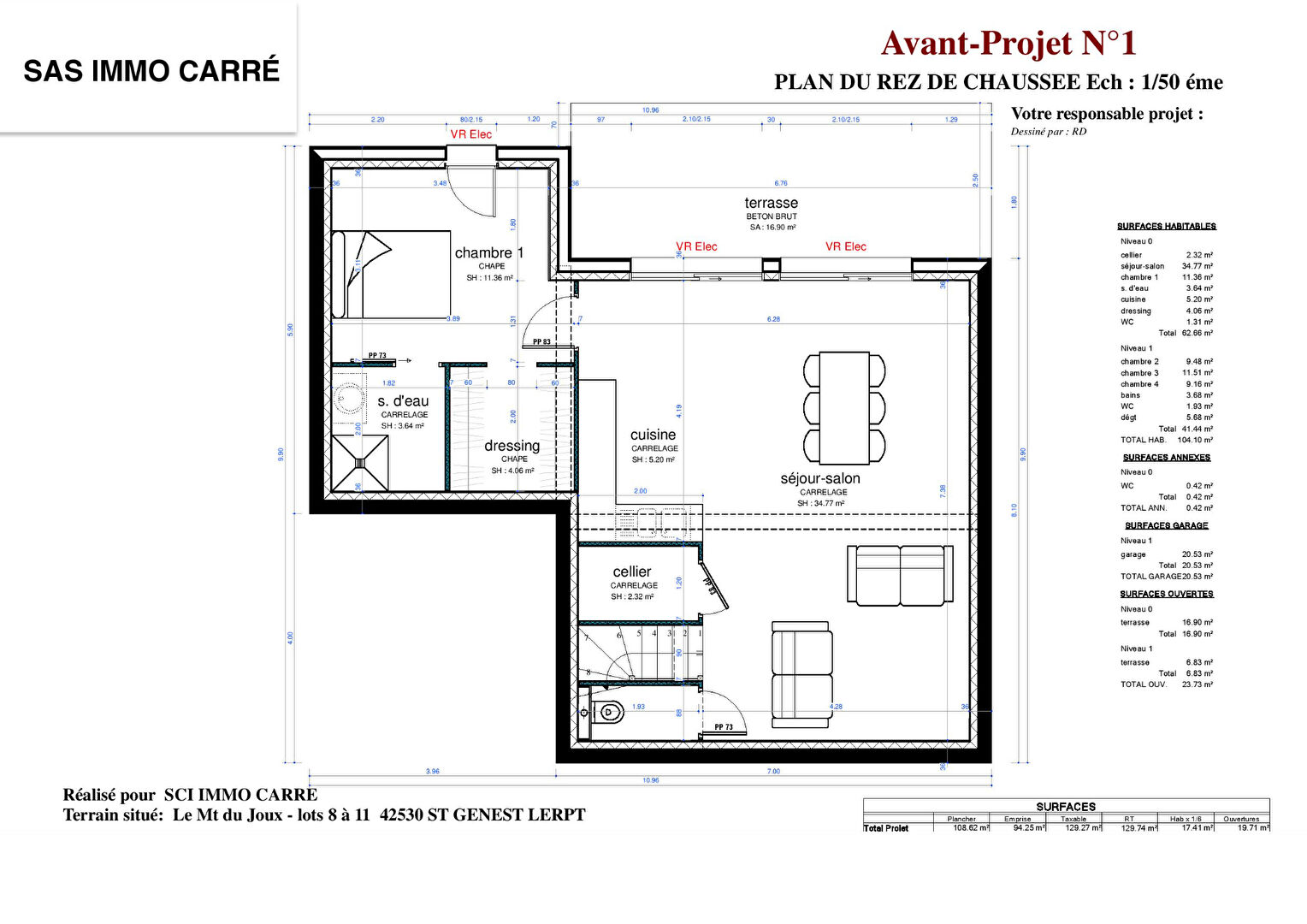 VENTE - Maison - SAINT GENEST LERPT (42530) - 329000 €