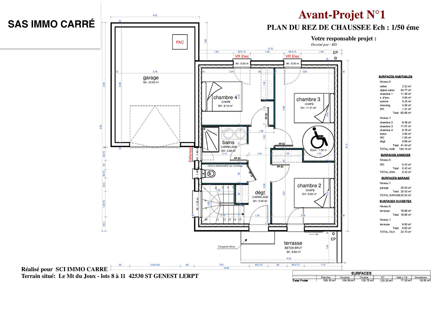 VENTE - Maison - SAINT GENEST LERPT (42530) - 329000 €