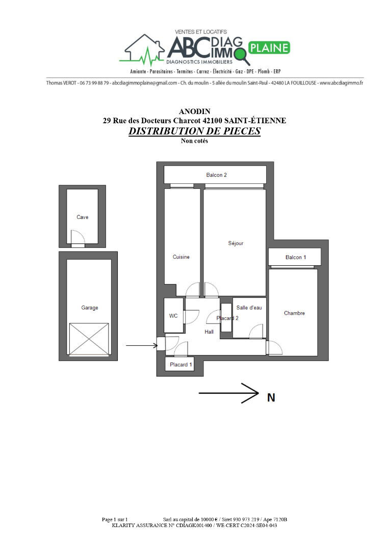 VENTE - Appartement - SAINT ETIENNE (42100) - 65000 €