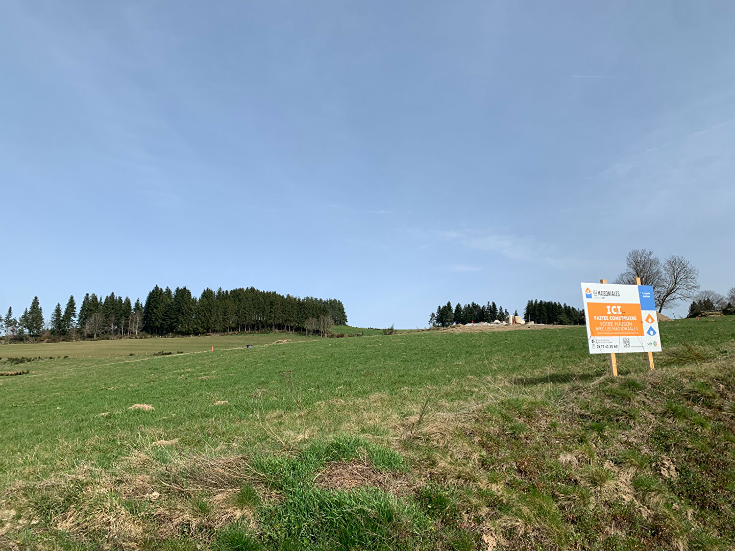 VENTE - Terrain - SAINT ROMAIN LACHALM (43620) - 45000 €
