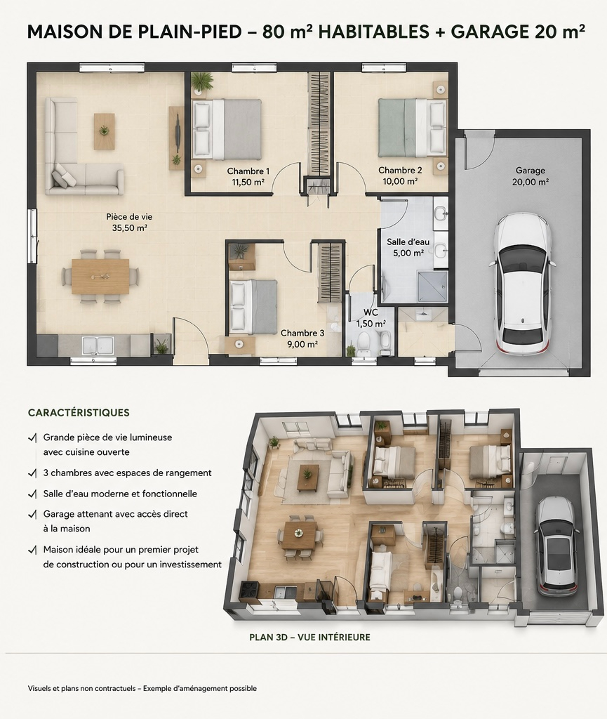VENTE - Maison - SAINT PAL DE MONS (43620) - 205000 €
