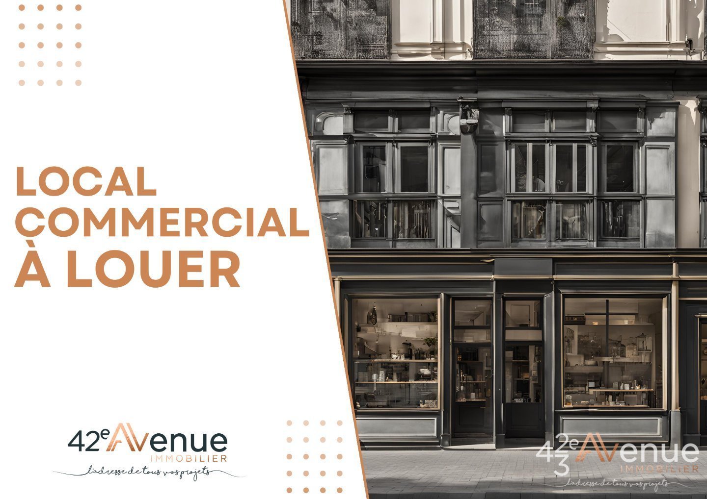 LOCATION - Local - ST ETIENNE (42000) - 1350 €