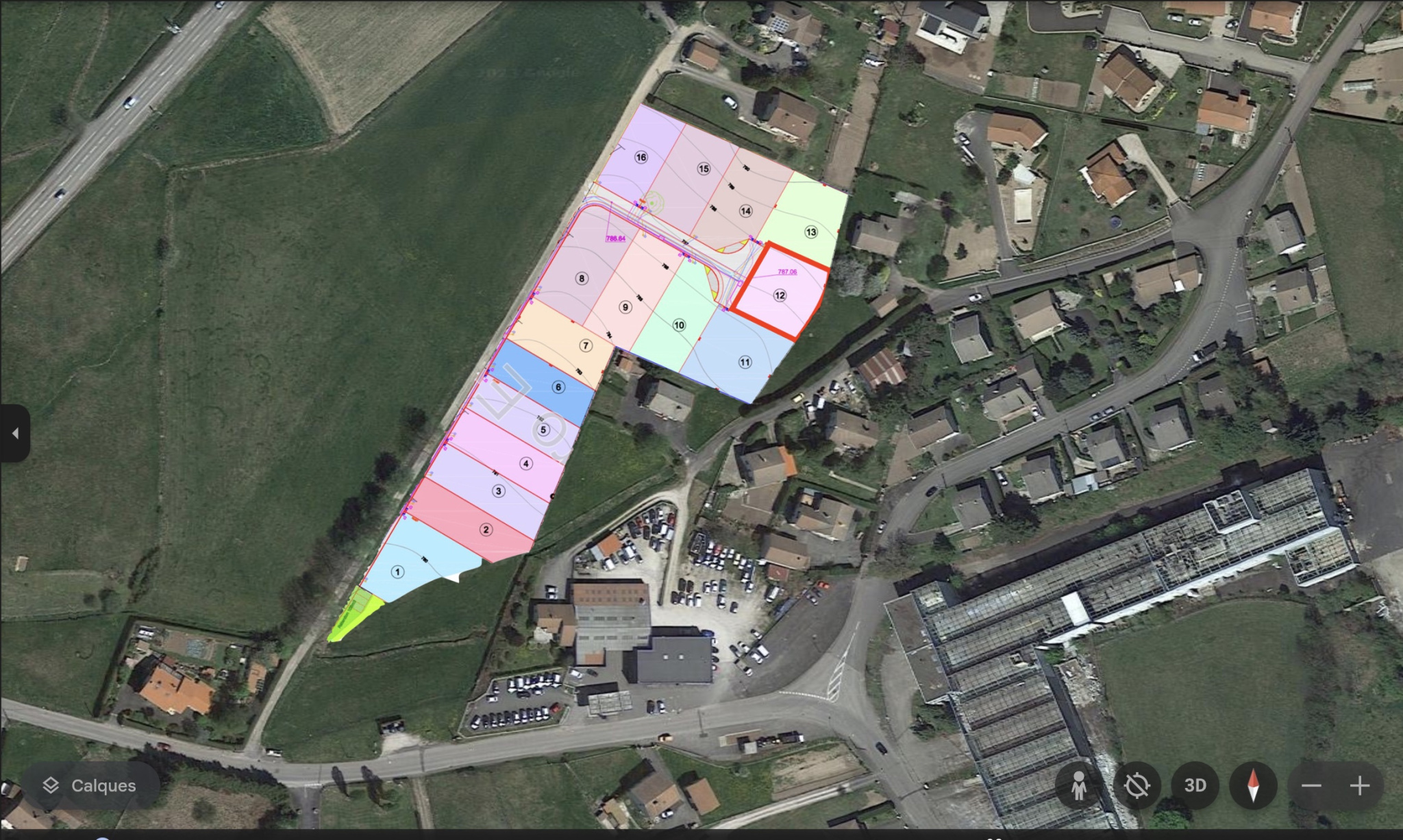 VENTE - Terrain - Sainte-Sigolène (43600) - 59000 €