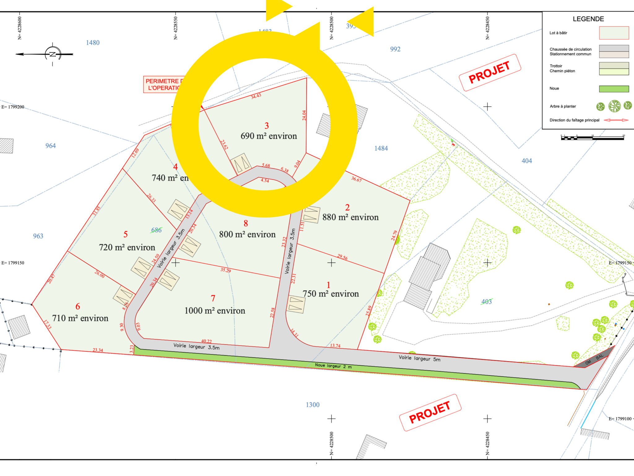 VENTE - Terrain - Saint-Pal-de-Mons (43620) - 62000 €