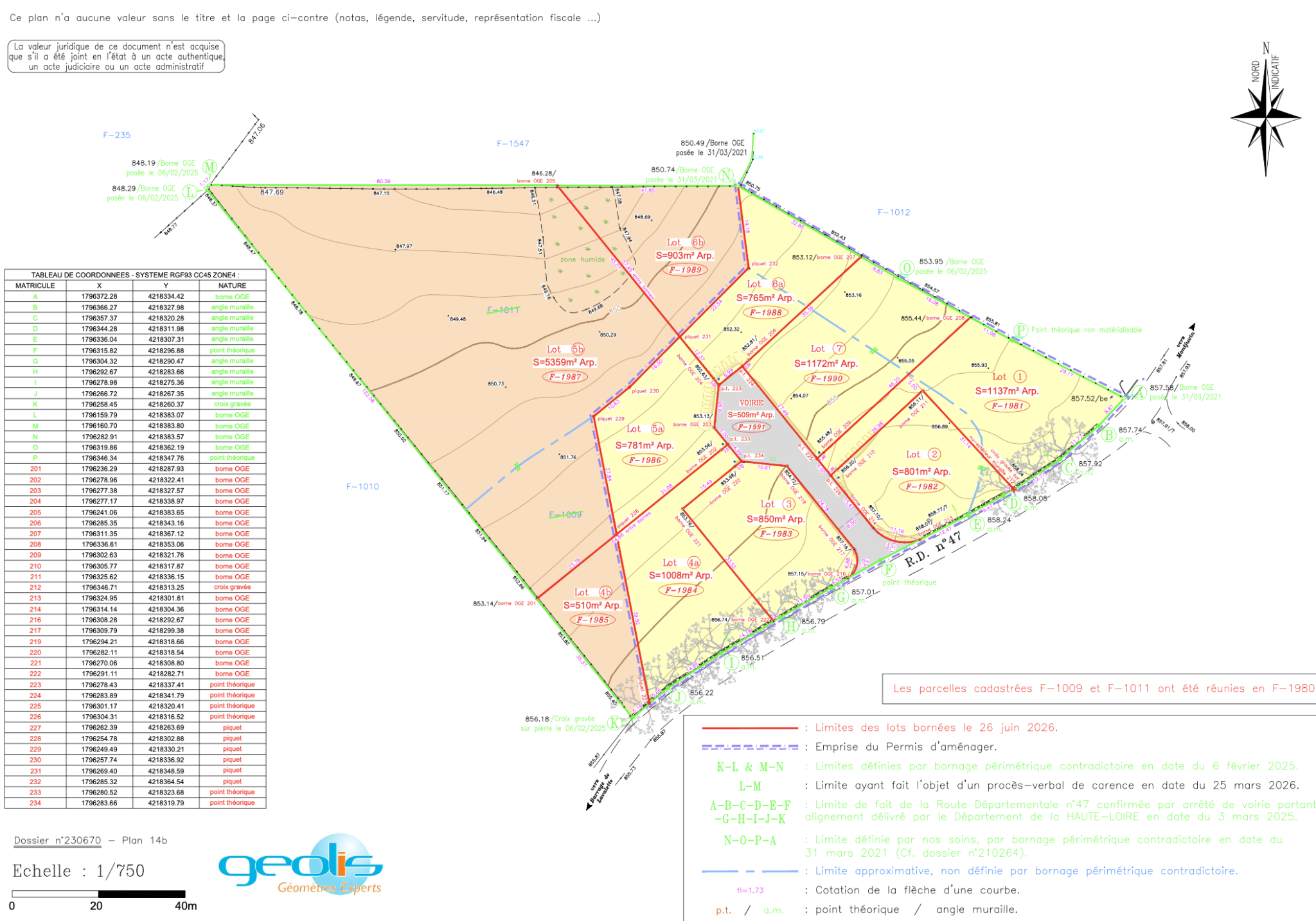 VENTE - Terrain - Lapte (43200) - 44000 €