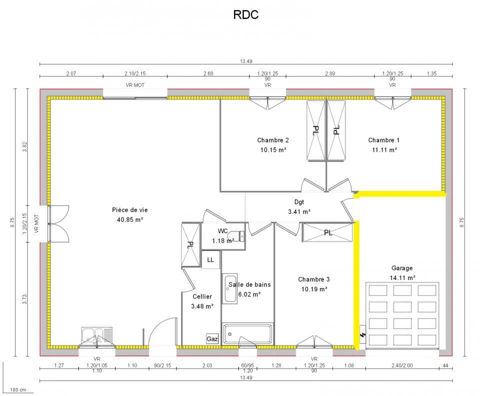 VENTE - Terrain - MONTVERDUN (42130) - 42500 €