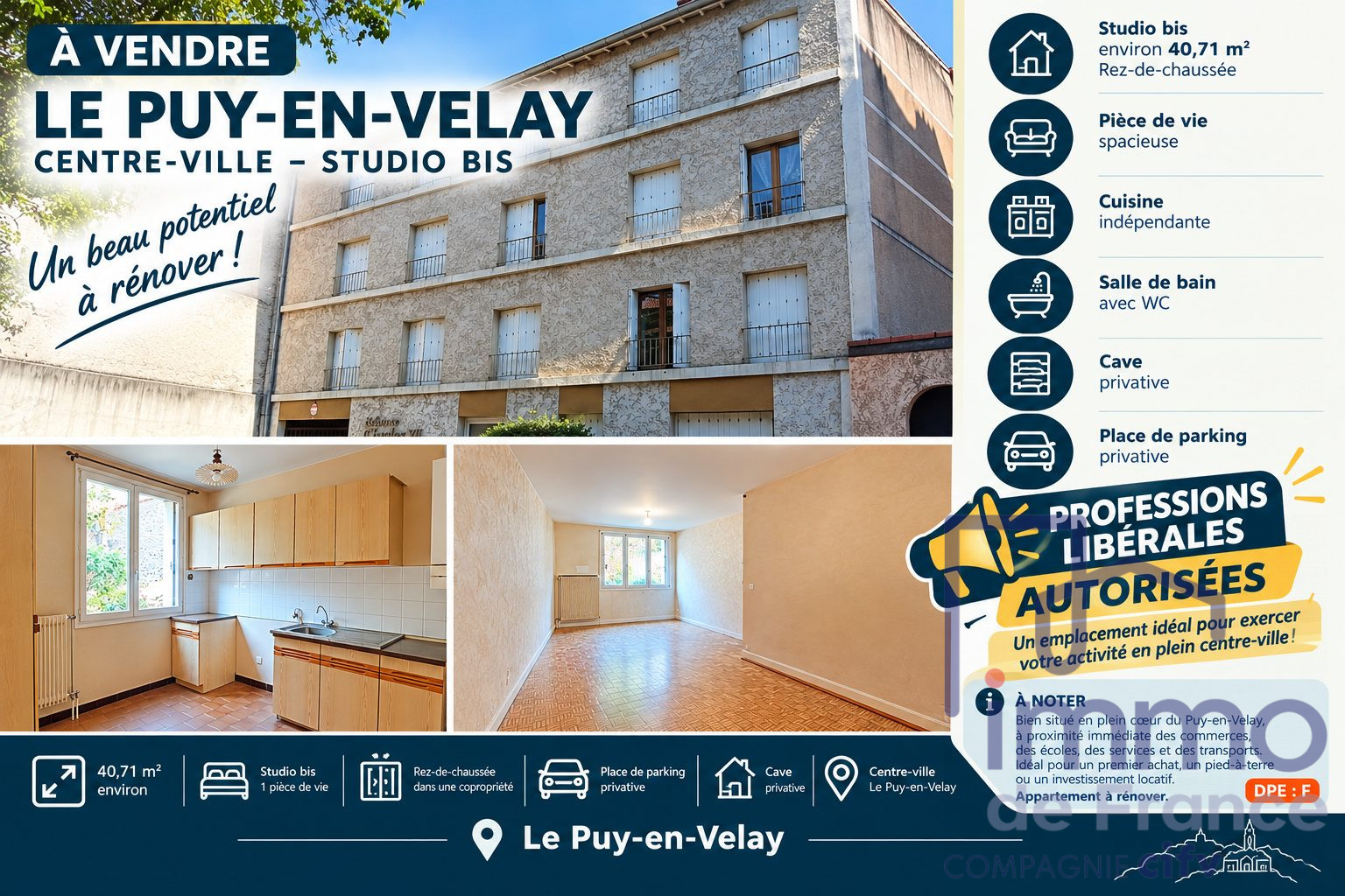 VENTE - Local - Le Puy-en-Velay (43000) - 66000.00 €