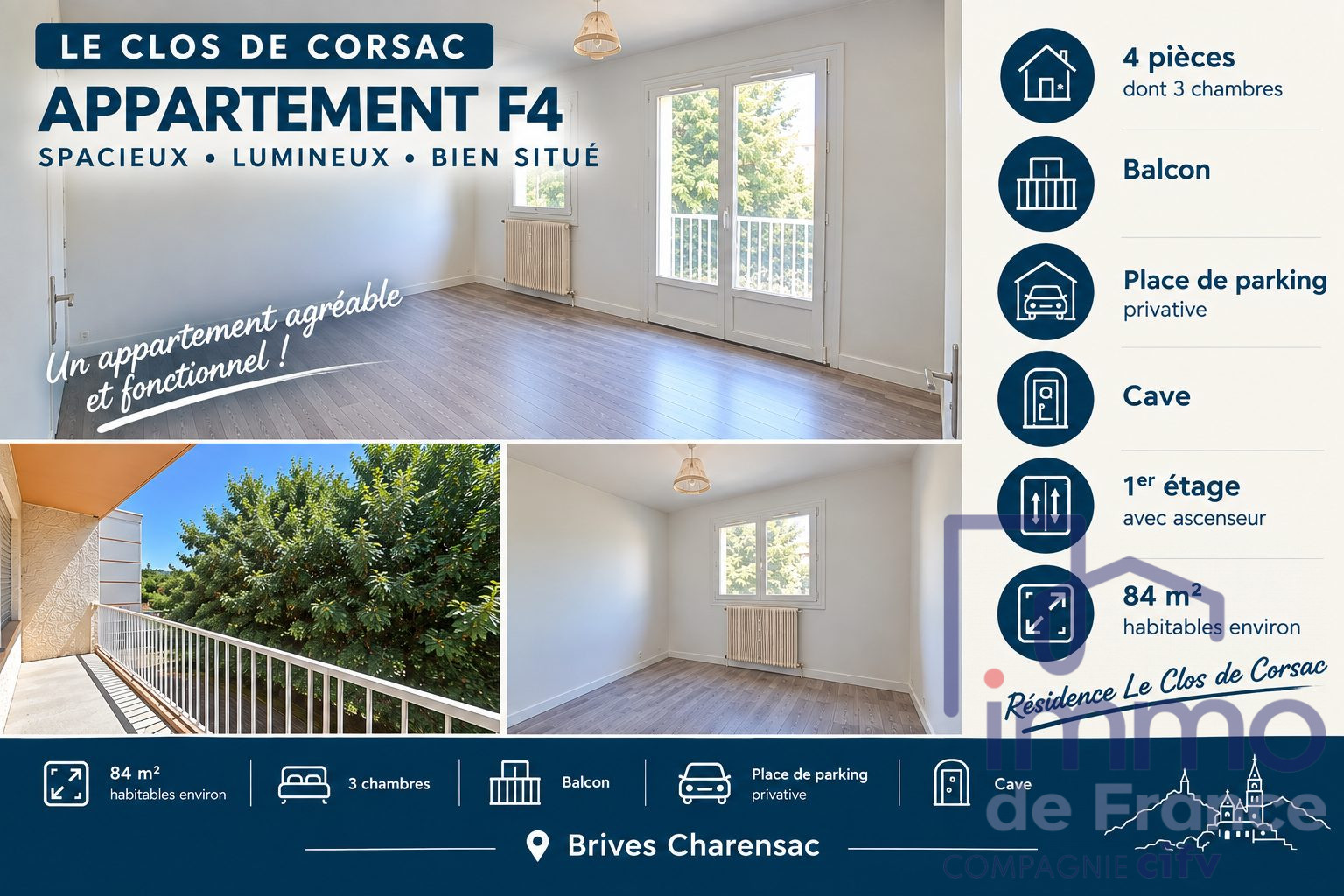 VENTE - Appartement - Le Puy-en-Velay (43000) - 139500.00 €