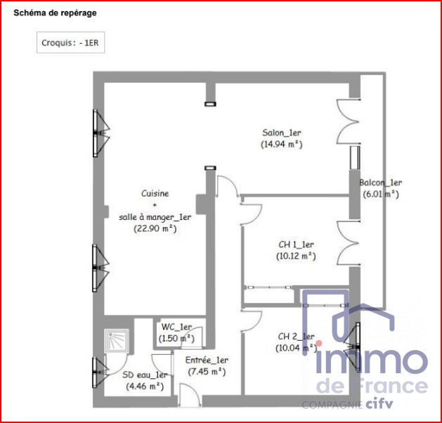 VENTE - Appartement - Le Puy-en-Velay (43000) - 108000.00 €