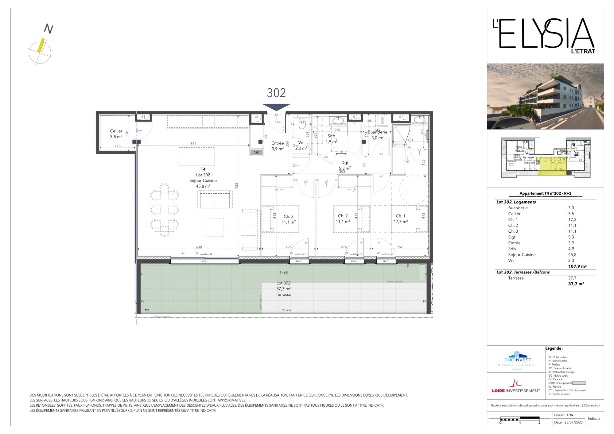 VENTE - Appartement - L'Étrat (42580) - 160000 €