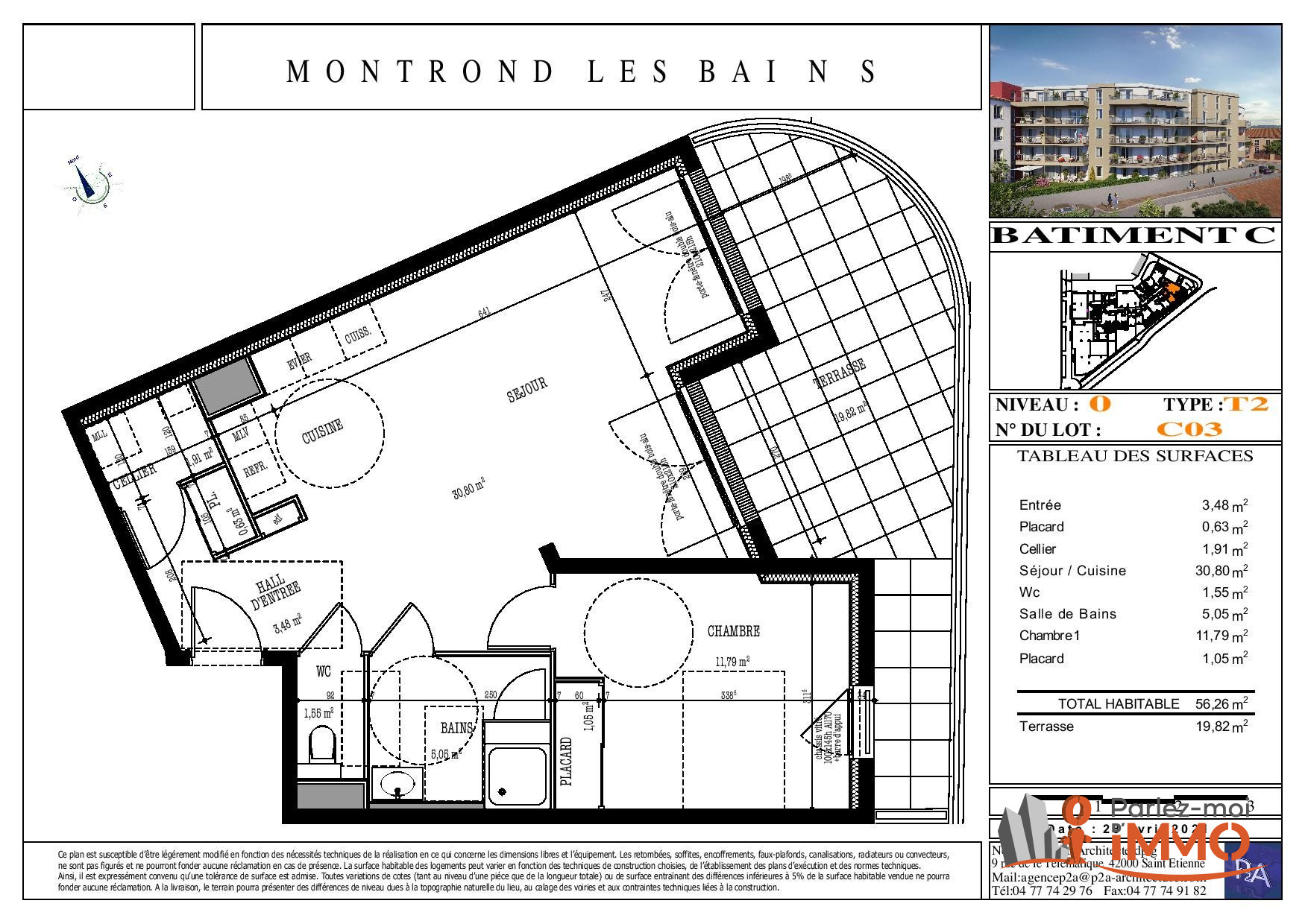 VENTE DE PRESTIGE - Appartement - Montrond-les-Bains (42210) - 179000 €