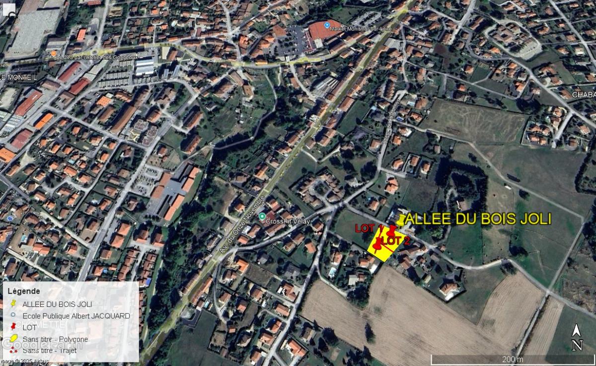 VENTE - Terrain - MONISTROL SUR LOIRE (43120) - 84500 €