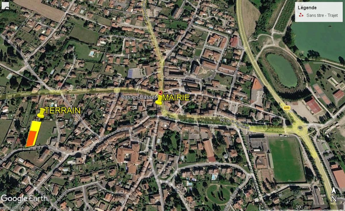 VENTE - Terrain - BAS EN BASSET (43210) - 73000 €