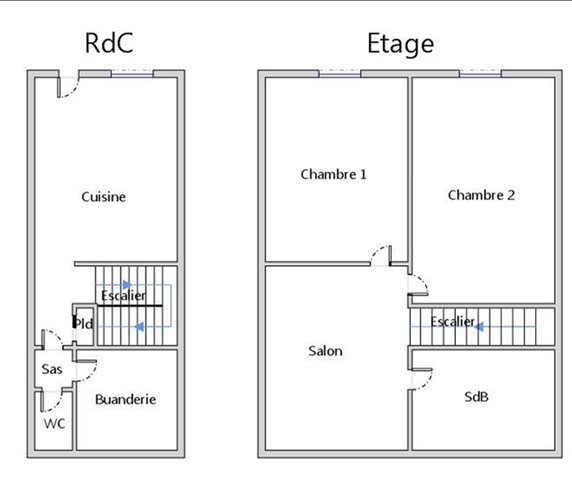 LOCATION - Appartement - CHAZELLES SUR LYON (42140) - 495 €